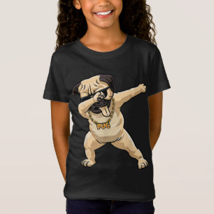 T-Shirt Cool Dabbing Carlin chemise - Drôle de Carlin Dabb