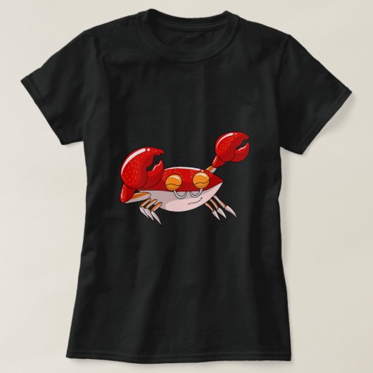 T-shirt Cool Dabbing Crabe 2Funny Danseuse Sea Creator Lov (Design devant)