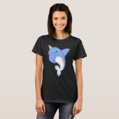 T-shirt Cool Dabbing Narwhal (Devant entier)