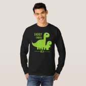 T-shirt Cool Daddysaurus Rex Dino (Devant entier)
