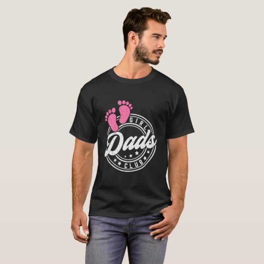 T-shirt Cool Dads Club Father's Day From Daughter Funny Da (Devant entier)