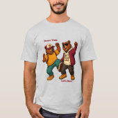 T-shirt Cool Dancing Bears (Devant)