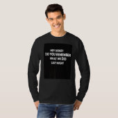 T-shirt Cool de devis pour un couple heureux (Devant entier)