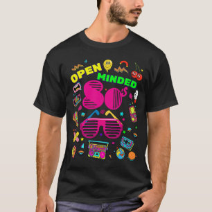 T-shirt Cool de génération des années 80 ouvert Retro vers