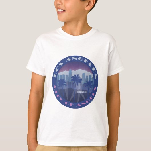 T-shirt Cool de Hollywood de LA (Devant)