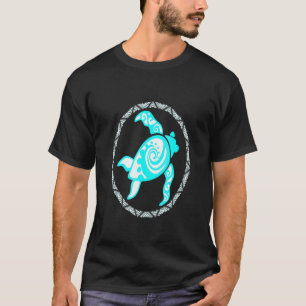 T-shirt Cool de la tortue de mer du Soleil des tribus auto