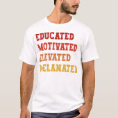 T-shirt Cool de l'enseignant diplômé, motivé et élevé (Devant)