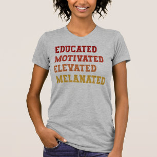 T-shirt Cool de l'enseignant diplômé, motivé et élevé