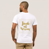 T-shirt "Cool de Noël" (Dos entier)