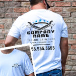 T-shirt Cool de réparation automobile professionnel Blue L<br><div class="desc">Améliorez le professionnalisme de votre atelier de réparation automobile avec le T-Shirt mécanique du Cool de réparation automobile professionnel Blue Logo. Doté d'un logo bleu en gras bien visible sur le devant et le dos, ce maillot est conçu pour faire une déclaration. Il est parfait pour créer un look en...</div>