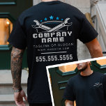 T-shirt Cool de réparation automobile professionnel Blue L<br><div class="desc">Améliorez la marque de votre entreprise de réparation automobile avec le Cool de réparation automobile professionnel Blue Logo Mechanic T-Shirt. Conçu pour les mécaniciens qui veulent représenter leur entreprise avec fierté, ce maillot présente un logo bleu frappant qui se distingue à la fois sur le devant et sur le dos....</div>