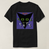 T-shirt Cool De Squeeze Pour Chats, Chats Cool Purple Gree (Design devant)
