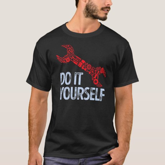 T-shirt Cool, Déclaration Outil de clé Automobile (Devant)
