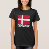 T-shirt Cool Denmark Flag (Devant)