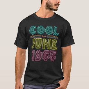 T-shirt Cool depuis juin 1965 58e fête d'anniversaire Homm