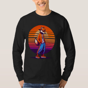 T-shirt Cool Dingo Style urbain moderne Sunset Art rétro
