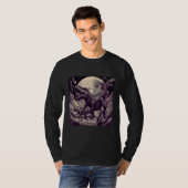 T-shirt Cool Dinosaurs Space Graphic Fantasy Art (Devant entier)