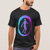T-shirt Cool discus throwing track and field (Devant)