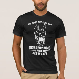 T-shirt Cool Doberman Rule Chien