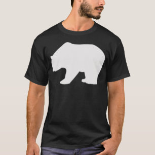 T-shirt Cool d'ours polaire Ski & Snowboard cadeau de Noël