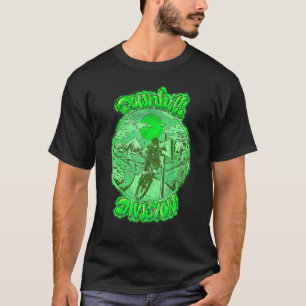 T-shirt Cool Down Hill Mountain Vélo Design pour Hardcore 