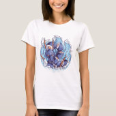 T-shirt Cool Dragon SUSHI Anime Graphics Gérer l'art alime (Devant)