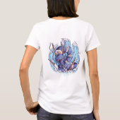 T-shirt Cool Dragon SUSHI Anime Graphics Gérer l'art alime (Dos)