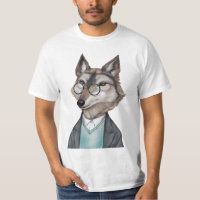 cool drôle visage de renard poster de animal desig
