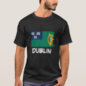 T-shirt Cool Dublin Flag (Devant)