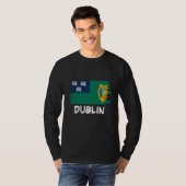T-shirt Cool Dublin Flag (Devant entier)