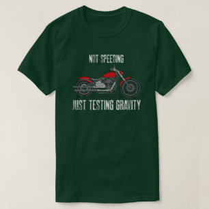 T-shirt Cool dud moto vitesse vélo