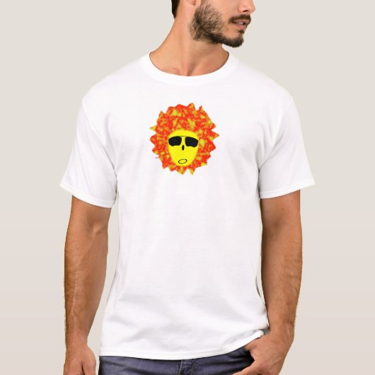 T-shirt Cool d'un dieu soleil (Devant)