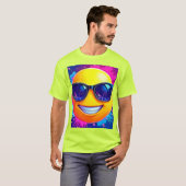 T-shirt Cool 😎 Emoji Fun (Devant entier)