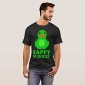 T-shirt Cool en caoutchouc Duck Lover Lucky Go Ducky Funny (Devant entier)