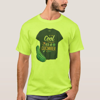 T-shirt Cool en tant que Concombre