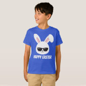 T-shirt cool Esater bunny Vacances (Devant entier)