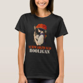 T-shirt Cool Et Schwarzwald Hooligan Forêt Noire Fille H (Devant)