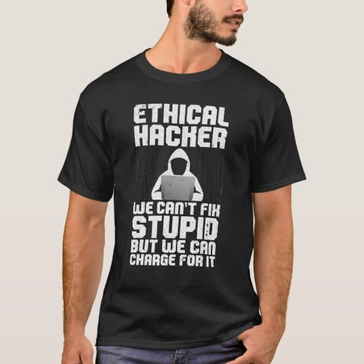 T-shirt Cool Ethical Hacking For Men Women Cybersecurity S (Devant)