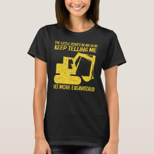 T-shirt Cool Excavateur Pour Hommes Femmes Équipement Lour