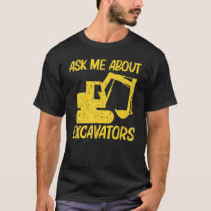T-shirt Cool Excavateur Pour Hommes Femmes Équipement Lour