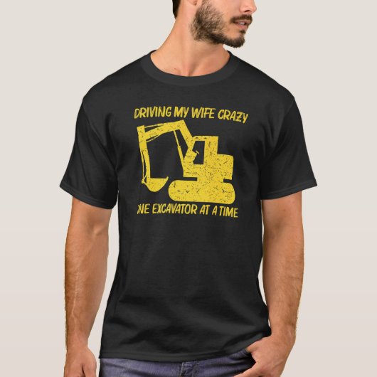 T-shirt Cool Excavator For Men Boys Heavy Equipment Operat (Devant)