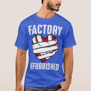 T-shirt Cool Factory rénové Coeur Funny Open Heart