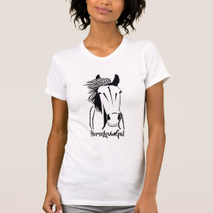 T-shirt cool femme artistique Lovin' Gal