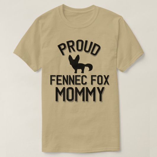 T-shirt Cool Fennec Fo Parent Fier Fennec Fo Maman Premiu (Design devant)