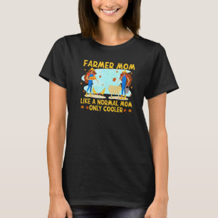 T-shirt Cool fermier maman maman maman maman maman maman f