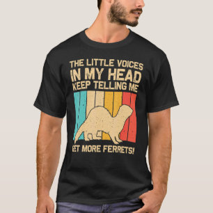 T-shirt Cool Ferret Pour Hommes Femmes Animal Ferret Propr