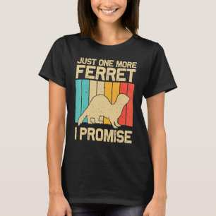 T-shirt Cool Ferret Pour Hommes Femmes Animal Ferret Propr