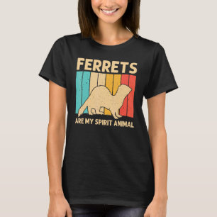 T-shirt Cool Ferret Pour Hommes Femmes Animal Ferret Propr