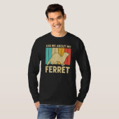 T-shirt Cool Ferret Pour Hommes Femmes Animal Ferret Propr (Devant entier)