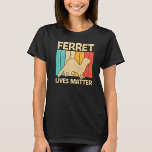 T-shirt Cool Ferret Pour Hommes Femmes Animal Ferret Propr